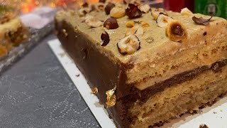 Gâteau au chocolat praliner noisette la meilleure recette entremet pour le réveillon 🍫🌰 [upl. by Elleirda]