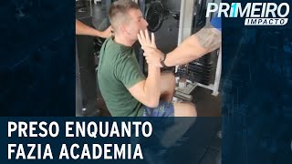 Líder de facção criminosa é preso enquanto malhava em academia  Primeiro Impacto 140223 [upl. by Seaton]