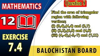 12th Math Exercise 74 Question 8  Concurrent line and condition of concurrency  maths class 12 [upl. by Ettenotna]