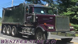 ANOTHER Weirich Western Star  Largecars In Bangor [upl. by Ttirb700]