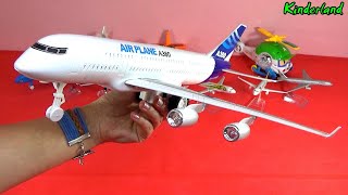 UNBOXING BEST PLANES Boeing 757 737 777 767 Airbus A330 340 380 380 USA Beluga Indonesia models [upl. by Yhtorod907]