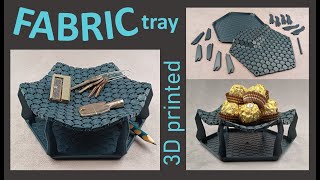 Fabric tray  3D printed [upl. by Eelam]