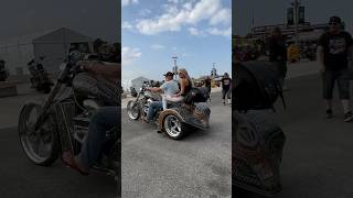 Custom V8 Chopper Trike chopper rumble v8 shorts motorcycle musclecar bosshoss corvette [upl. by Perri813]