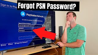 Password Reset From Primary PS4  How To Log Back In To PlayStation Network In Case You Forgot It [upl. by Vanden418]