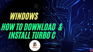 How to download amp Install turbo c  techvikash [upl. by Anitsirc600]