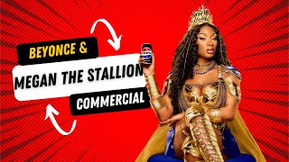 Megan the Stallion Pepsi Commercial with Beyonce and Britney [upl. by Eidob]