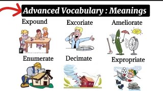 Advanced Verbs quotC1quot to improve your English Vocabulary  vocabulary [upl. by Nnov505]