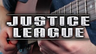 Justice League The Animated Series Theme on Guitar [upl. by Fraya]