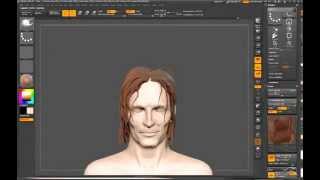 Zbrush scraggly hair timelapse [upl. by Mariana404]