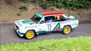 Loughgall Rally 2024crash and lots of sideways action Mk2 escorts galore 😂 [upl. by Nomolas]