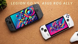 Lenovo Legion Go vs ASUS ROG Ally  Just buy a Steam Deck [upl. by Cand]