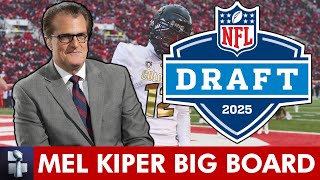 Mel Kiper’s 2025 NFL Draft Big Board Top 25 Prospect Rankings [upl. by Urbannai]