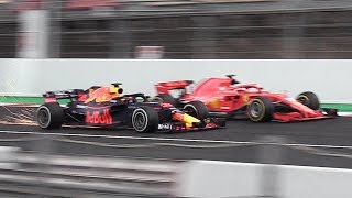 Formula 1 F1 2018 Sound amp Action from Day 2 of PreSeason Winter Tests [upl. by Cagle]