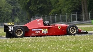 The Best Sounding F1 Engine Ferrari 30L V12  1995 Ferrari 412 T2 Sound [upl. by Llewop]