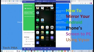 How To Mirror Your Android Phone’s Screen to PC Using Vysor  2023  Control your AndroidPhone on PC [upl. by Anairdna]