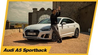 Audi A5 Sportback 40 TDI 2023 🍑🫢 ¡QUATTRO  Primera prueba  Review en español  HolyCars TV [upl. by Natiha]