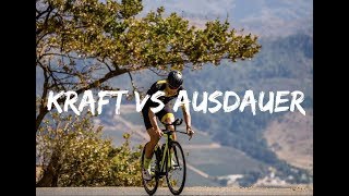 KRAFTTRAINING vs AUSDAUERTRAINING im TRIATHLON [upl. by Annawoj]