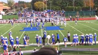 Southington Football vs Hall 101913 [upl. by Nilla398]