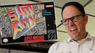 SimCity SNES  Angry Video Game Nerd AVGN [upl. by Ardnuek]