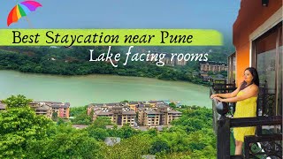 Lavasa city Best resort near Pune Lake facing roomsLavasa Tourist place [upl. by Anitak]