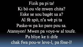 Ti Zozo Lyrics [upl. by Mel]