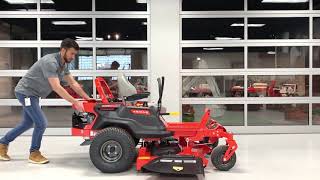 How to Push an Ariens® IKON XD Zero Turn Lawn Mower  Ariens [upl. by Eolcin]