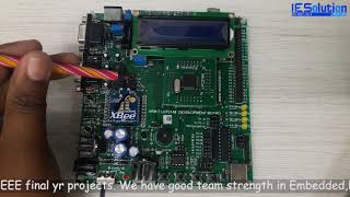 ARM LPC2148 MINI DEVELOPMENT BOARD [upl. by Eirak]