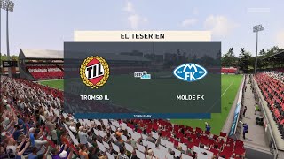 FIFA 23  Tromsø vs Molde  Eliteserien  Gameplay [upl. by Ardnael572]