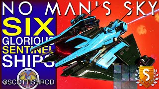 Six Free Sentinel Ships  SClass  Sentinel Ship Locations  No Mans Sky Update  NMS Scottish Rod [upl. by Lyns]