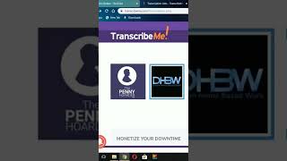 Make Money With Transcribe Me typingjobsonlinefromhome makemoney [upl. by Assilat]