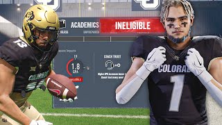 College Football 25 Road to Glory  Entering the Transfer Portal and Failing School [upl. by Ishmael]