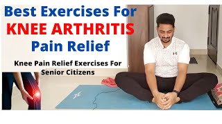 Knee Pain Relief Exercises  Knee Osteoarthritis Pain Relief Exercises  Knee Exercises for Seniors [upl. by Barbra]