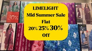 Limelight Sale Today  Limelight Mid Summer Sale Upto 40 off Limelight Sale Flat 20 25 amp 30 off [upl. by Melisa]