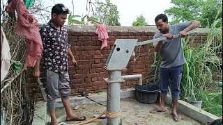 Hand Pump Repairing Video  How To Repair Hand Pump [upl. by Ellehcsar139]