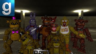 GMod FNaF  DrGBase FNaF Nextbots Review [upl. by Godfry]