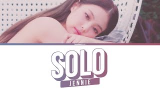 JENNIE BLACKPINK  SOLO Lyrics Color Coded EngRomHan  제니  솔로 [upl. by Veronica93]