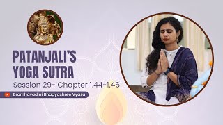 Session 144146  Patanjalis Yoga Sutra Original Commentary English [upl. by Nosraep]