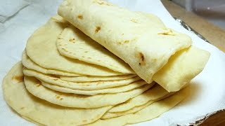 How to make Soft Flour Tortillas  Como Hacer Tortillas de Harina [upl. by Libby]