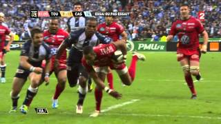 Finale Top14 Toulon vs Castres Coup de poing [upl. by Shena]