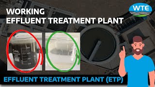 Working Effluent Treatment Plant  Industrial Wastewater Treatment Process Explained [upl. by Retepnhoj]