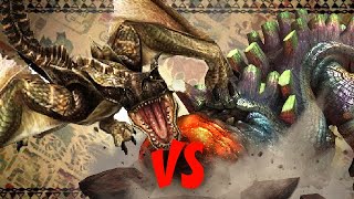 Brute Tigrex vs Steel Uragaan  SPORE [upl. by Riocard]