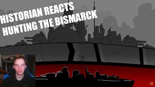 Historian Reacts  Hunting the Bismarck  The Pride of Germany  Extra History  Part 1 [upl. by Colman414]