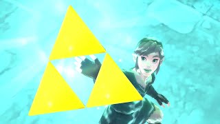 The Legend of Zelda Skyward Sword HD  Getting The Triforce [upl. by Pravit]