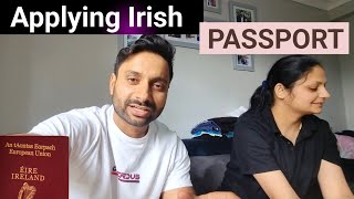 Irish Citizenship  Applying Ireland Ka Passport  Naturalization Application [upl. by Anael]