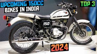 TOP3 Upcoming 150cc Bikes in India 2024  Confirmed 150cc New Bikes Laucnhed in India 2024 [upl. by Shultz]