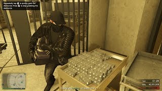 GTA Online Casino Heist Stealing Diamonds 3619000  Silent amp Sneaky Elite amp Hard Mode [upl. by Lettie]