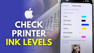 How To Check Printer Ink Levels On iPhone [upl. by Rahr]