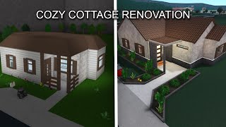 60k RENOVATION for the COZY COTTAGE Roblox [upl. by Eneliak]