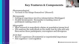 Essentials of Interpretative Phenomenological Analysis [upl. by Eeryn307]