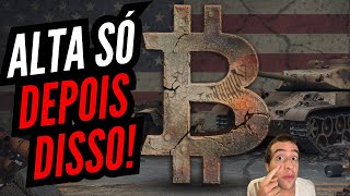 Bitcoin BTC SÓ VAI SUBIR depois que isso acontecer  ethereum ETH criptomoedas e altcoin [upl. by Jervis]